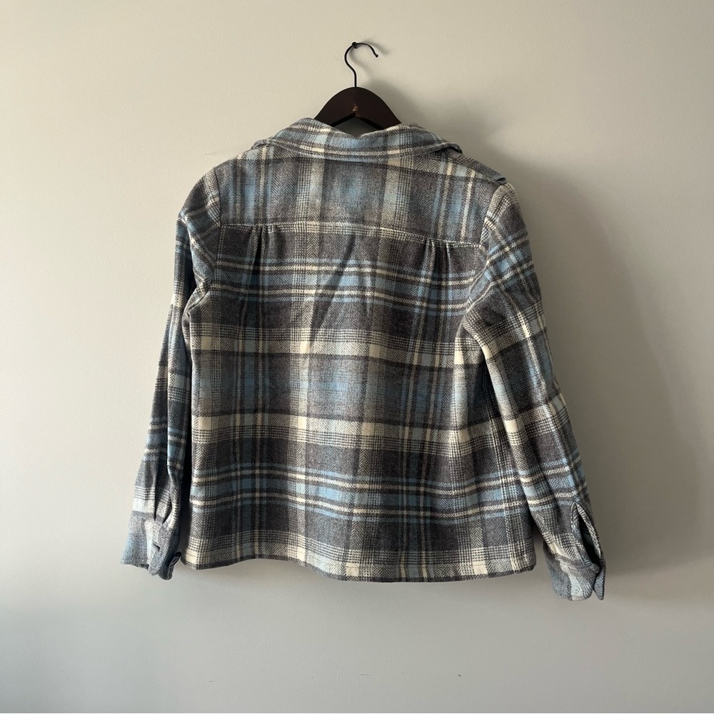 Pendleton Vintage Inspired Plaid Buttoned Jacket … - image 3